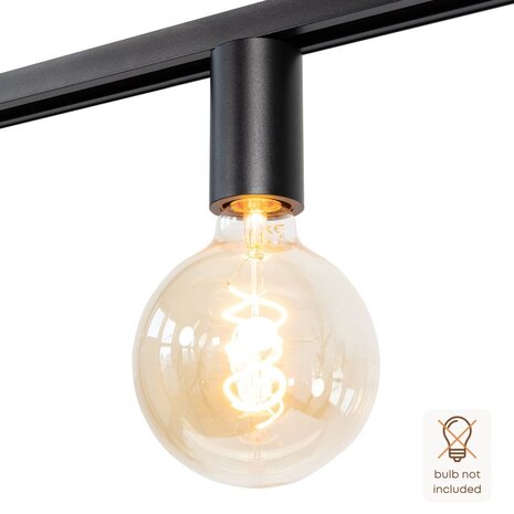Viror Base – E27 Fitting – Zwart – 1-fase railverlichting Viror Base – E27 Fitting – Zwart – 1-fase railverlichting