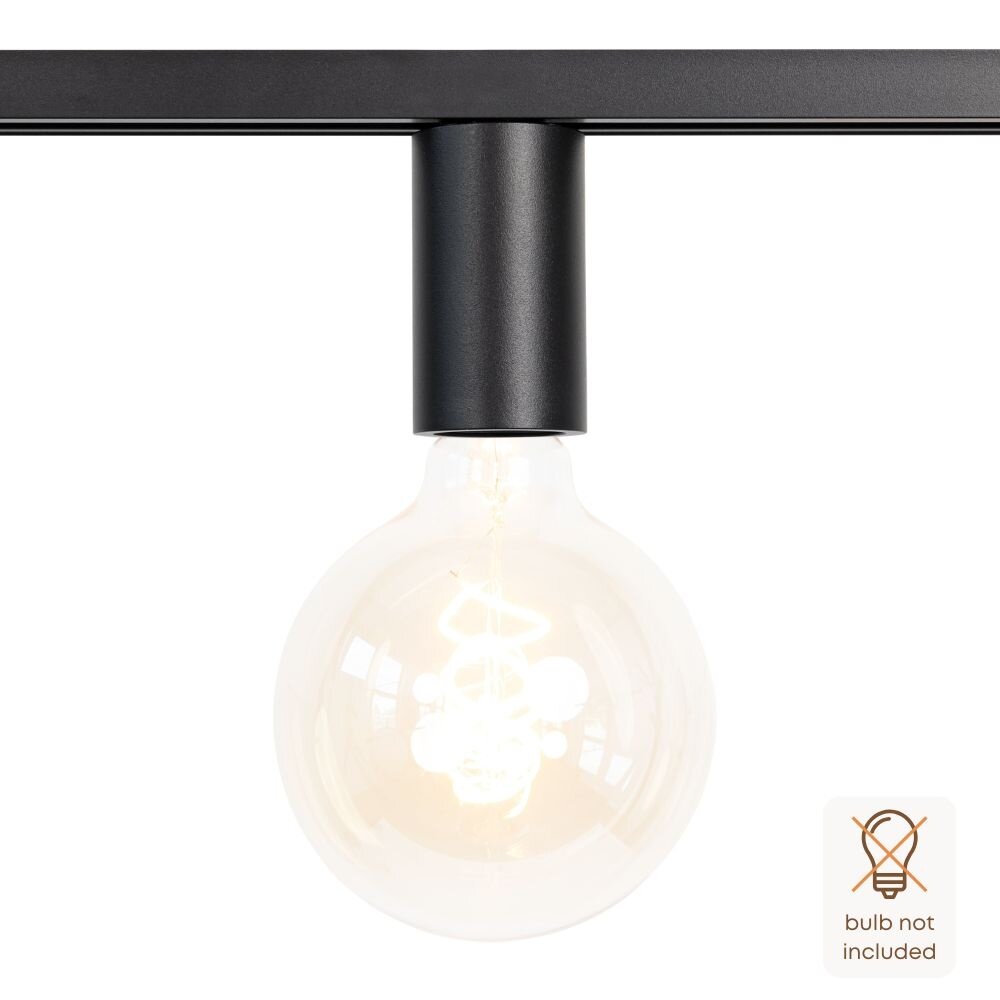 Viror Base – E27 Fitting – Zwart – 1-fase railverlichting Viror Base – E27 Fitting – Zwart – 1-fase railverlichting