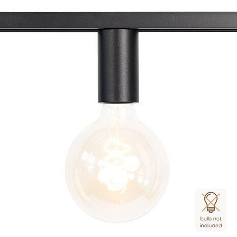 Viror Base – E27 Fitting – Zwart – 1-fase railverlichting Viror Base – E27 Fitting – Zwart – 1-fase railverlichting