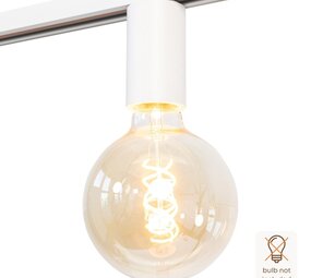 Viror Base – E27 Fassung – Weiß – 1-phasen-Schienensystem Viror Base – E27 Fassung – Weiß – 1-phasen-Schienensystem