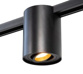 Viror Orbit – Spot GU10 – Noir – Éclairage sur rail monophasé Viror Orbit – Spot GU10 – Noir – Éclairage sur rail monophasé