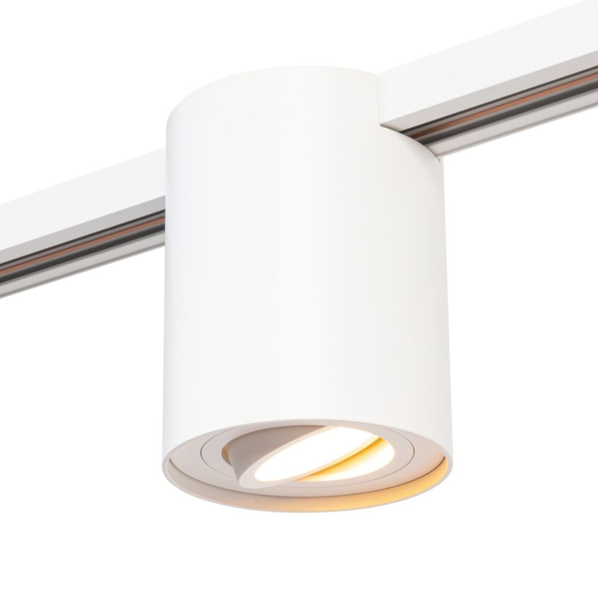 Orbit Gu Viror Orbit - GU10 Track Light - White - Single Circuit | Qub Track ...