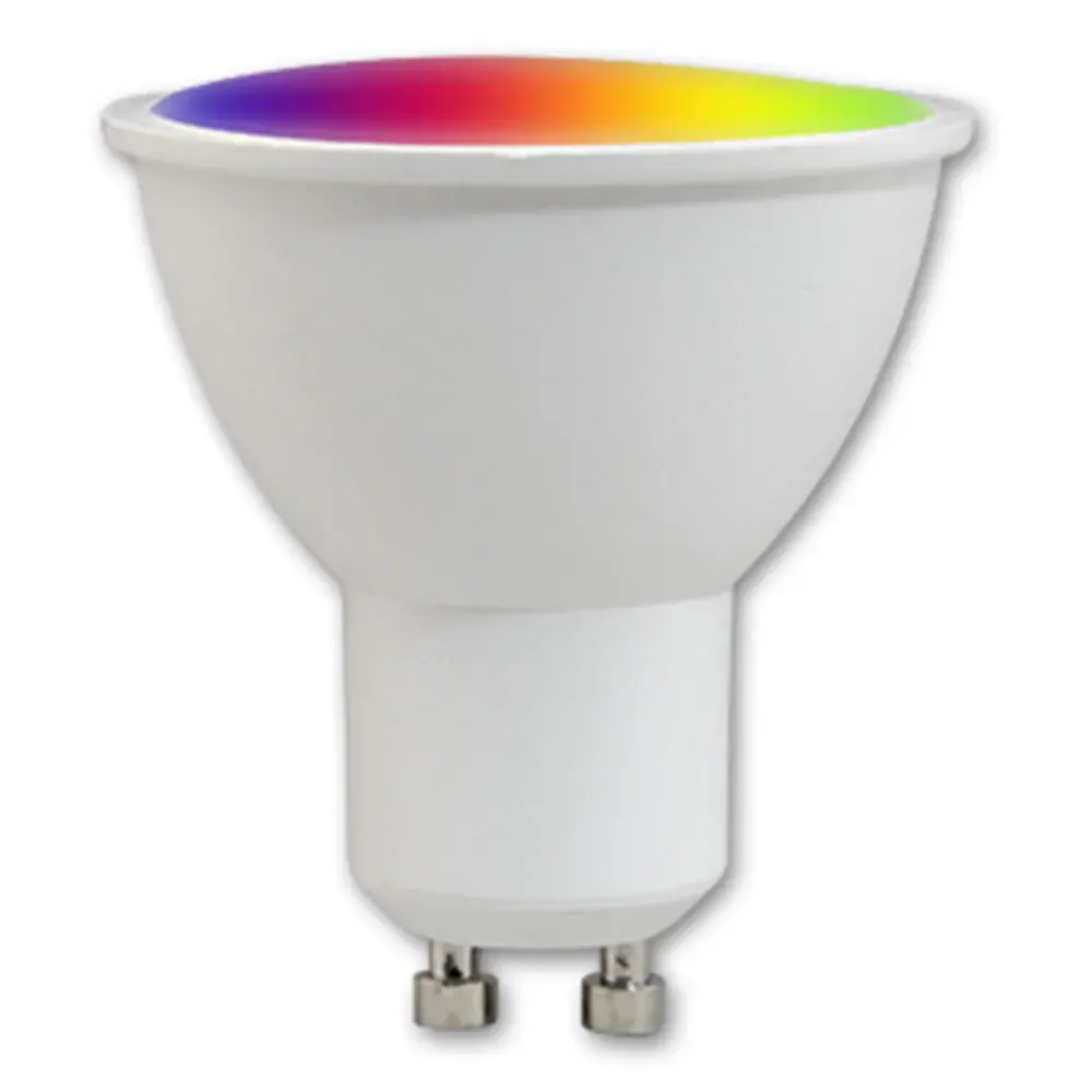 LED Lichtbron GU10 - 4.9W - RGBW - 2700K tot 6500K - Smart (Tuya)