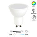 LED Bulb GU10 - 4.9W - RGBW - 2700K to 6500K - Smart (Tuya)