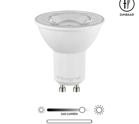LED-Lichtquelle GU10 - 5,7W - 3000K - Warmweißes Licht - Dimmbar LED-Lichtquelle GU10 - 5,7W - 3000K - Warmweißes Licht - Dimmbar