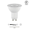 Source de Lumière LED GU10 - 5,7W - 3000K - Blanc Chaud - Dimmable