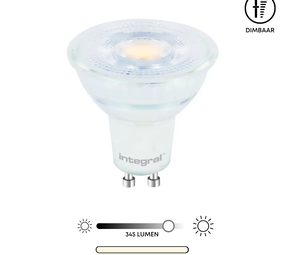 LED Light Source GU10 - 3.6W - 2700K - Extra Warm White Light - Dimmable LED Light Source GU10 - 3.6W - 2700K - Extra Warm White Light - Dimmable