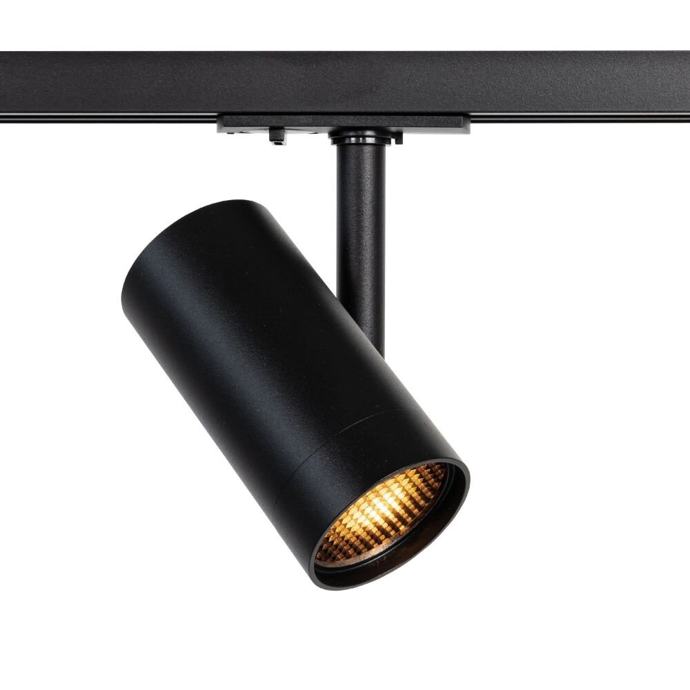 Qub 1-Fase Railverlichting - GU10 - 200cm - I-vorm - 5 Viror Mesh spots - Railsysteem - Zwart