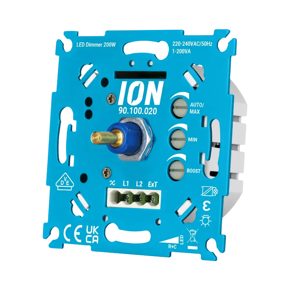 ION Industries ION Industries Universal-LED-Dimmer 0,3–200 W ION Industries ION Industries Universal-LED-Dimmer 0,3–200 W