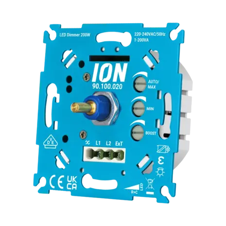 ION Industries ION Industries Universal-LED-Dimmer 0,3–200 W ION Industries ION Industries Universal-LED-Dimmer 0,3–200 W
