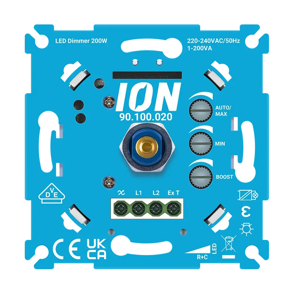 ION Industries ION Industries Universal-LED-Dimmer 0,3–200 W ION Industries ION Industries Universal-LED-Dimmer 0,3–200 W