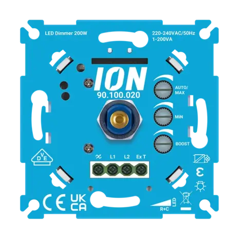 ION Industries ION Industries Universal-LED-Dimmer 0,3–200 W ION Industries ION Industries Universal-LED-Dimmer 0,3–200 W