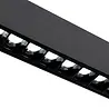 Qub Line Dots 18 - Magnetic Track Lighting - 48V - Black - Zigbee Qub Line Dots 18 - Magnetic Track Lighting - 48V - Black - Zigbee