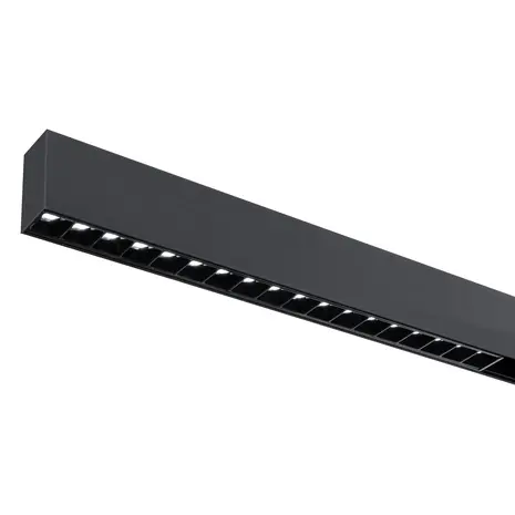 Qub Qub Line Dots 18 - Magnet-Schienenleuchte - 48V - Schwarz - Zigbee-kompatibel - Für magnetische Lichtschienensysteme - Smart & dimmbar Qub Qub Line Dots 18 - Magnet-Schienenleuchte - 48V - Schwarz - Zigbee-kompatibel - Für magnetische Lichtschienensysteme - Smart & dimmbar