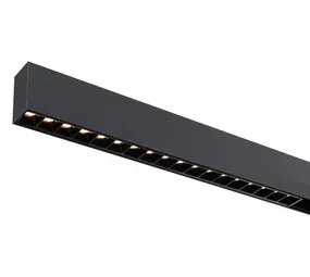 Qub Line Dots 18 - Éclairage sur Rail Magnétique - 48V - Noir - Zigbee Qub Line Dots 18 - Éclairage sur Rail Magnétique - 48V - Noir - Zigbee