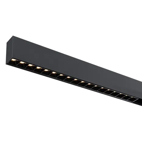 Qub Qub Line Dots 18 - Magnet-Schienenleuchte - 48V - Schwarz - Zigbee-kompatibel - Für magnetische Lichtschienensysteme - Smart & dimmbar Qub Qub Line Dots 18 - Magnet-Schienenleuchte - 48V - Schwarz - Zigbee-kompatibel - Für magnetische Lichtschienensysteme - Smart & dimmbar