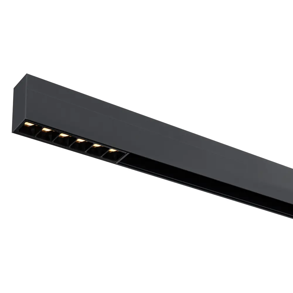 Qub Line Dots 6 – Smart Zigbee – Magnet-Schienenbeleuchtung – 48V LED-Spotleiste – Schwarz – Intelligente Beleuchtung für Magnetschienensysteme Qub Line Dots 6 – Smart Zigbee – Magnet-Schienenbeleuchtung – 48V LED-Spotleiste – Schwarz – Intelligente Beleuchtung für Magnetschienensysteme