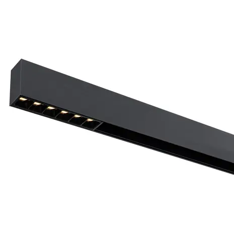 Qub Line Dots 6 – Smart Zigbee – Magnet-Schienenbeleuchtung – 48V LED-Spotleiste – Schwarz – Intelligente Beleuchtung für Magnetschienensysteme Qub Line Dots 6 – Smart Zigbee – Magnet-Schienenbeleuchtung – 48V LED-Spotleiste – Schwarz – Intelligente Beleuchtung für Magnetschienensysteme