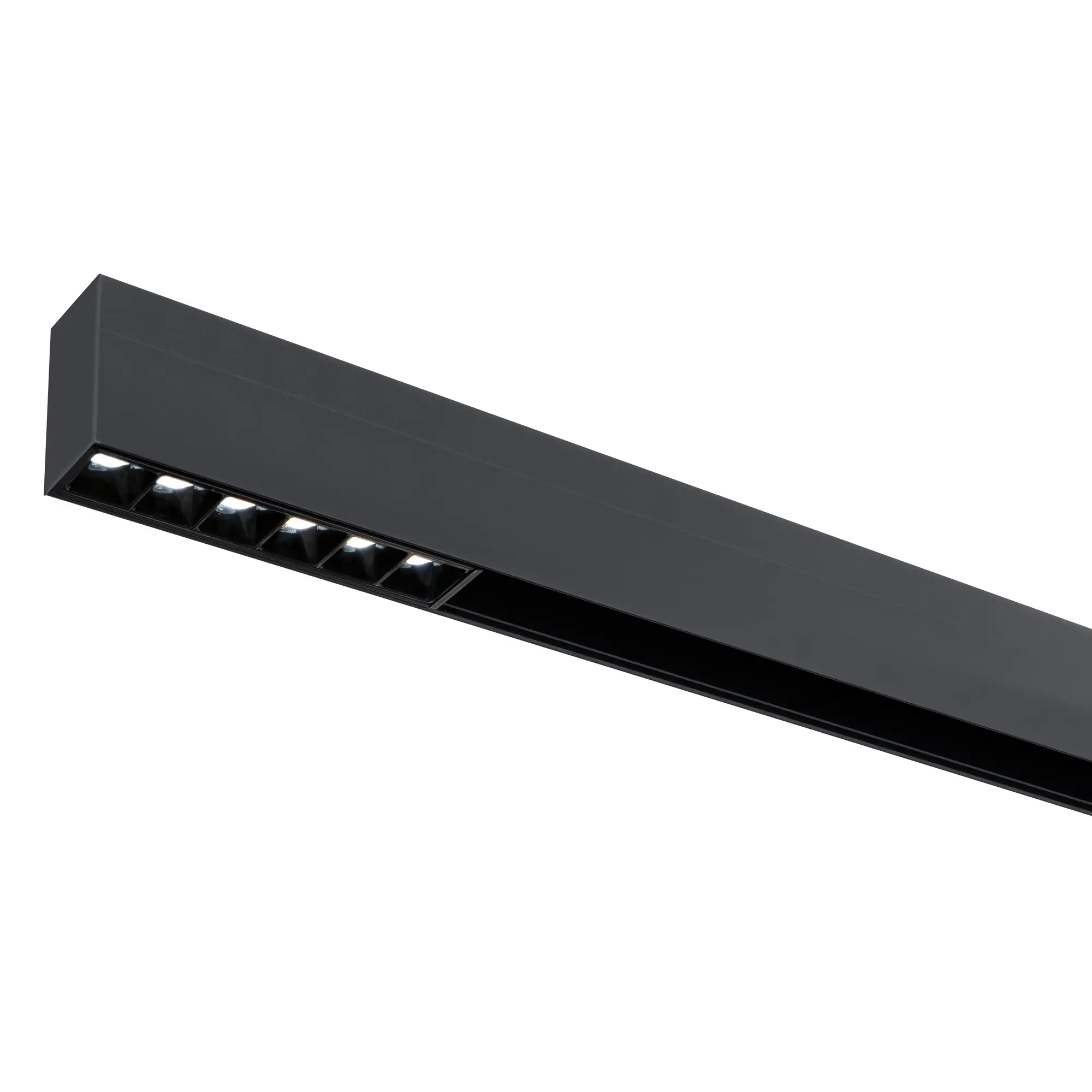 Line Dots 6 - Magnetic Track Lighting - 48V - Black - Zigbee | Qub ...