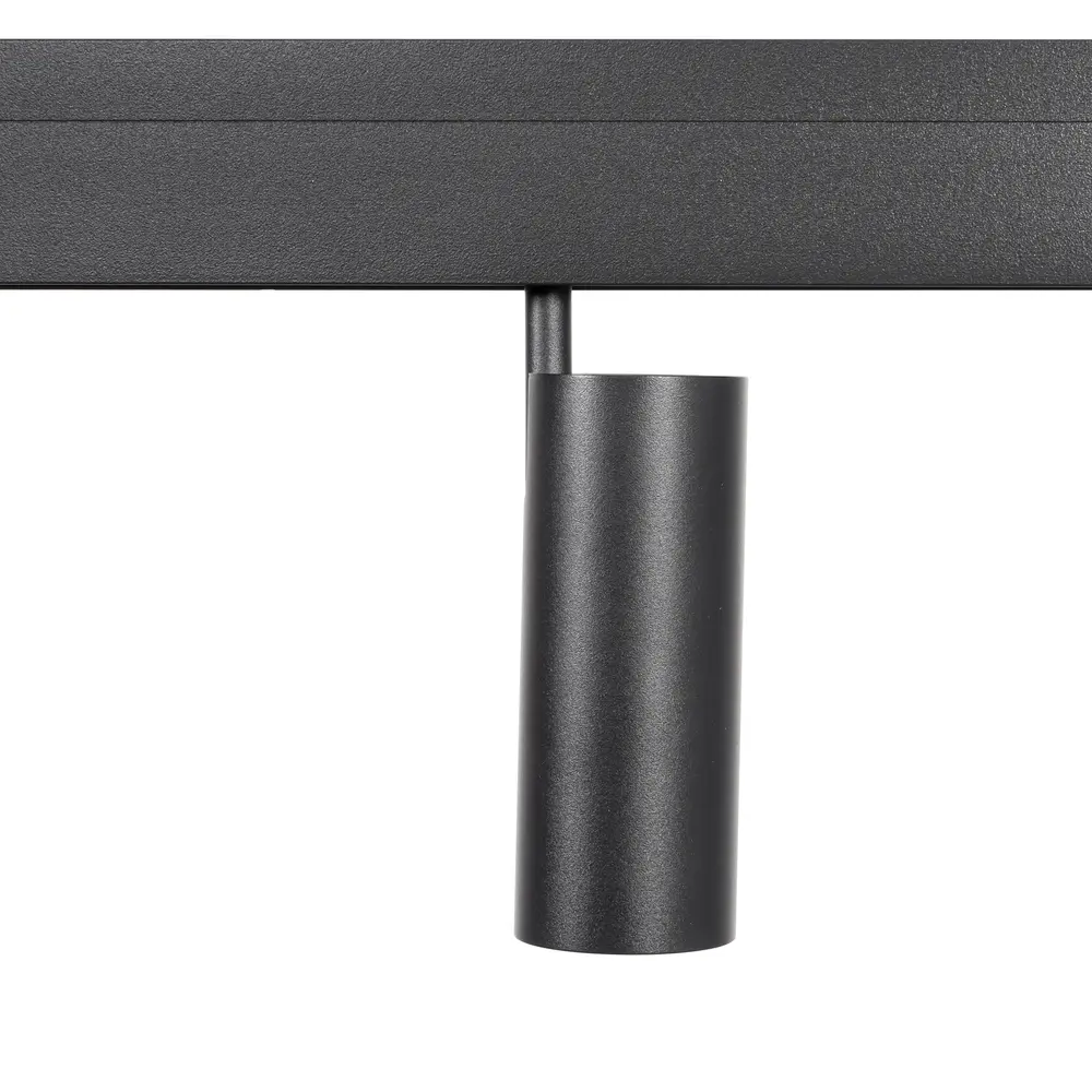 Qub Line Magneetrail - 4 Meter - 6x Railspot Single - Zwart  - Zigbee - Smart verlichting