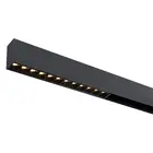 Qub Line Dots 12 - Magnetic Track Lighting - 48V - Black - Zigbee