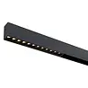 Qub Line Dots 12 - Magnetic Track Lighting - 48V - Black - Zigbee