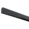 Qub Line Dots 12 - Magnetic Track Lighting - 48V - Black - Zigbee