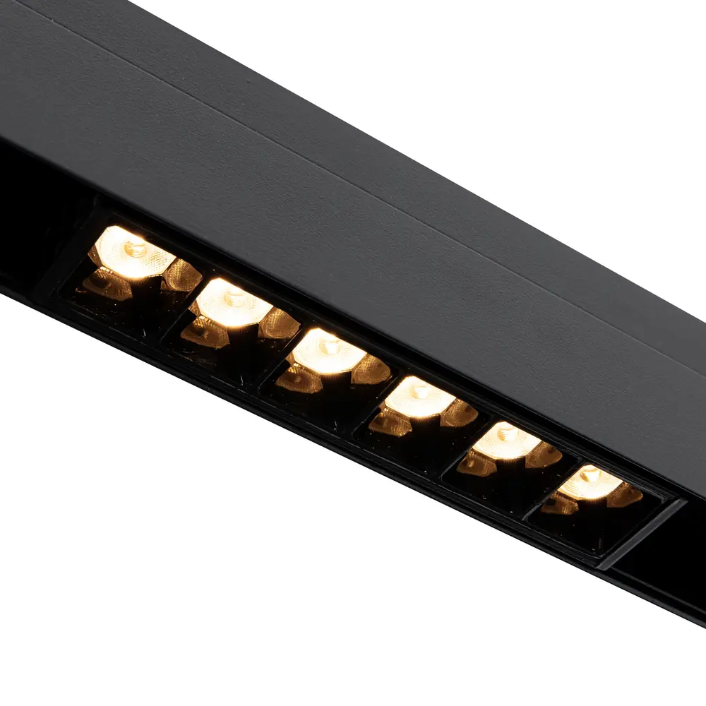 Qub Qub Line Magnet Schienensystem – 3 m – 3x Railspot Single & 2x Line Dots 6 – Schwarz – Zigbee-kompatibel – Smart Beleuchtungssystem