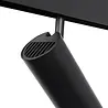 Qub Line Single Railspot - Smart Zigbee - Éclairage sur Rail Magnétique - 48V - Noir