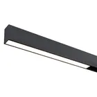 Qub Line Stripe 30 - Magnetic Track Lighting - 48V - Black - Zigbee - LED Strip for Track Lighting