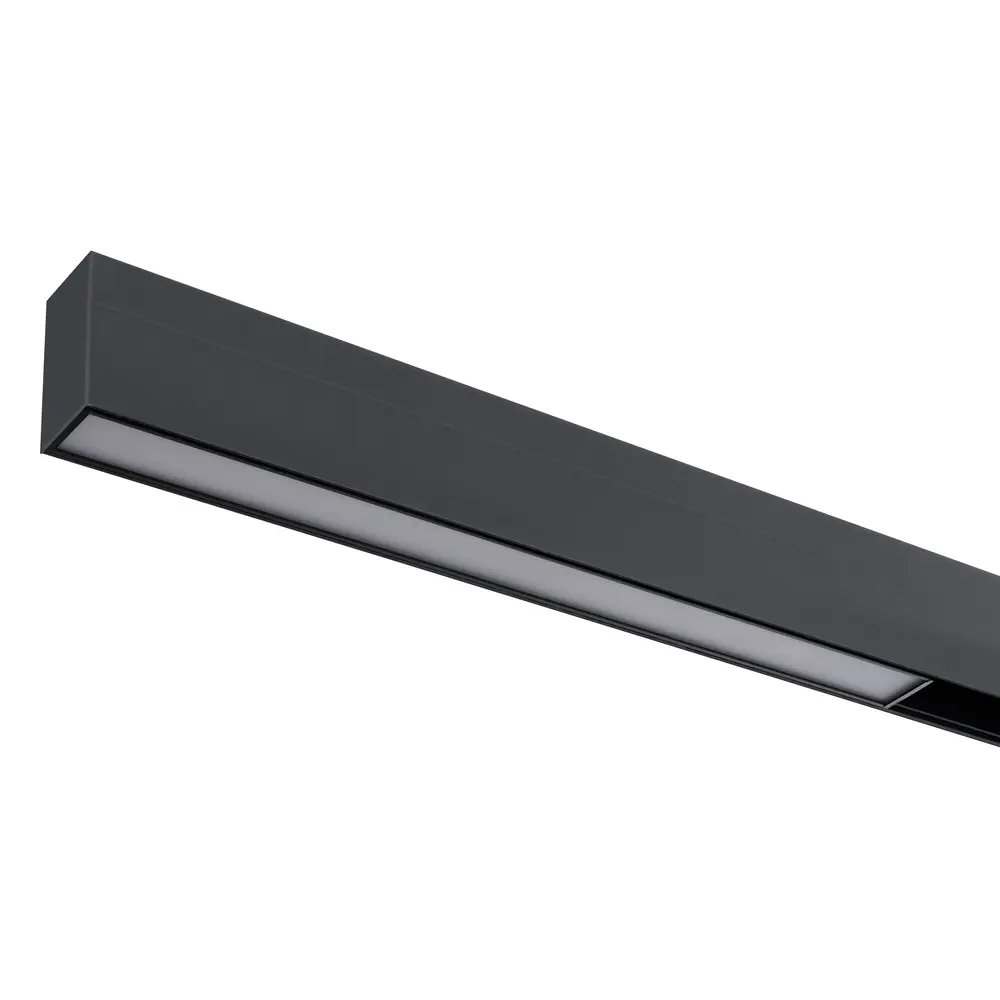 Qub Line Stripe 30 - Magnetic Track Lighting - 48V - Black - Zigbee - LED Strip for Track Lighting