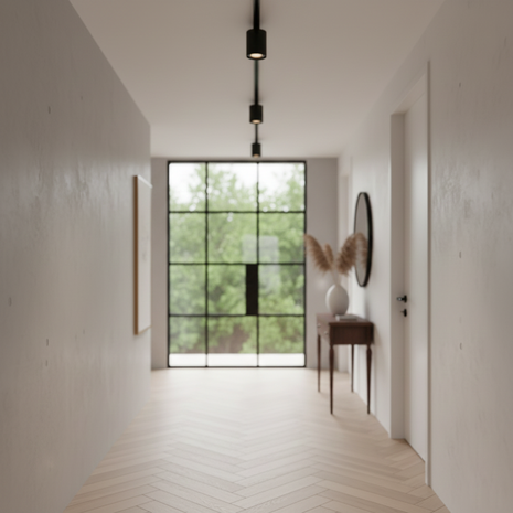 Viror Orbit – GU10 Railspot – Zwart – 1-fase railverlichting Viror Orbit – GU10 Railspot – Zwart – 1-fase railverlichting