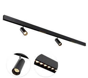 Qub Rail Magnétique Line - 2 Mètres - 2x Spot de Rail + 2x Line Dots 6 Qub Rail Magnétique Line - 2 Mètres - 2x Spot de Rail + 2x Line Dots 6