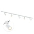 Focus III 200cm 5 spots GU10 Track Lighting White Focus III 200cm 5 spots GU10 Track Lighting White