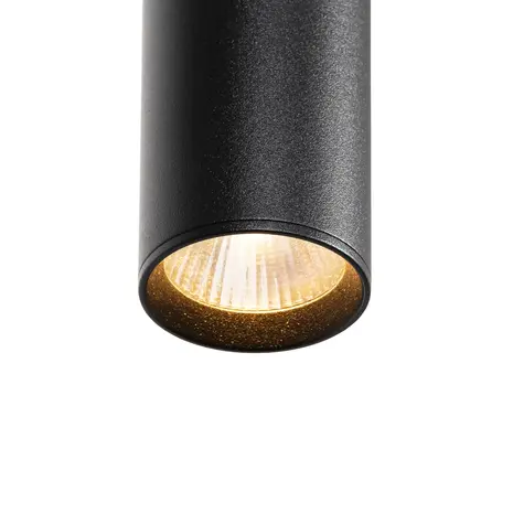 Qub Einzelne Hängelampen – 40cm - Smart Zigbee – Magnet-Schienenbeleuchtung – 48 V – Schwarz Qub Einzelne Hängelampen – 40cm - Smart Zigbee – Magnet-Schienenbeleuchtung – 48 V – Schwarz