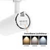Qub Beam Track Spot – White – 3-Phase – Dimmable – Integrated LED – 2700K/3500K/5000K Qub Beam Track Spot – White – 3-Phase – Dimmable – Integrated LED – 2700K/3500K/5000K