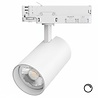 Qub Beam Spot sur Rail – Blanc – 3-Phasé – Dimmable – LED Intégrée – 2700K/3500K/5000K Qub Beam Spot sur Rail – Blanc – 3-Phasé – Dimmable – LED Intégrée – 2700K/3500K/5000K