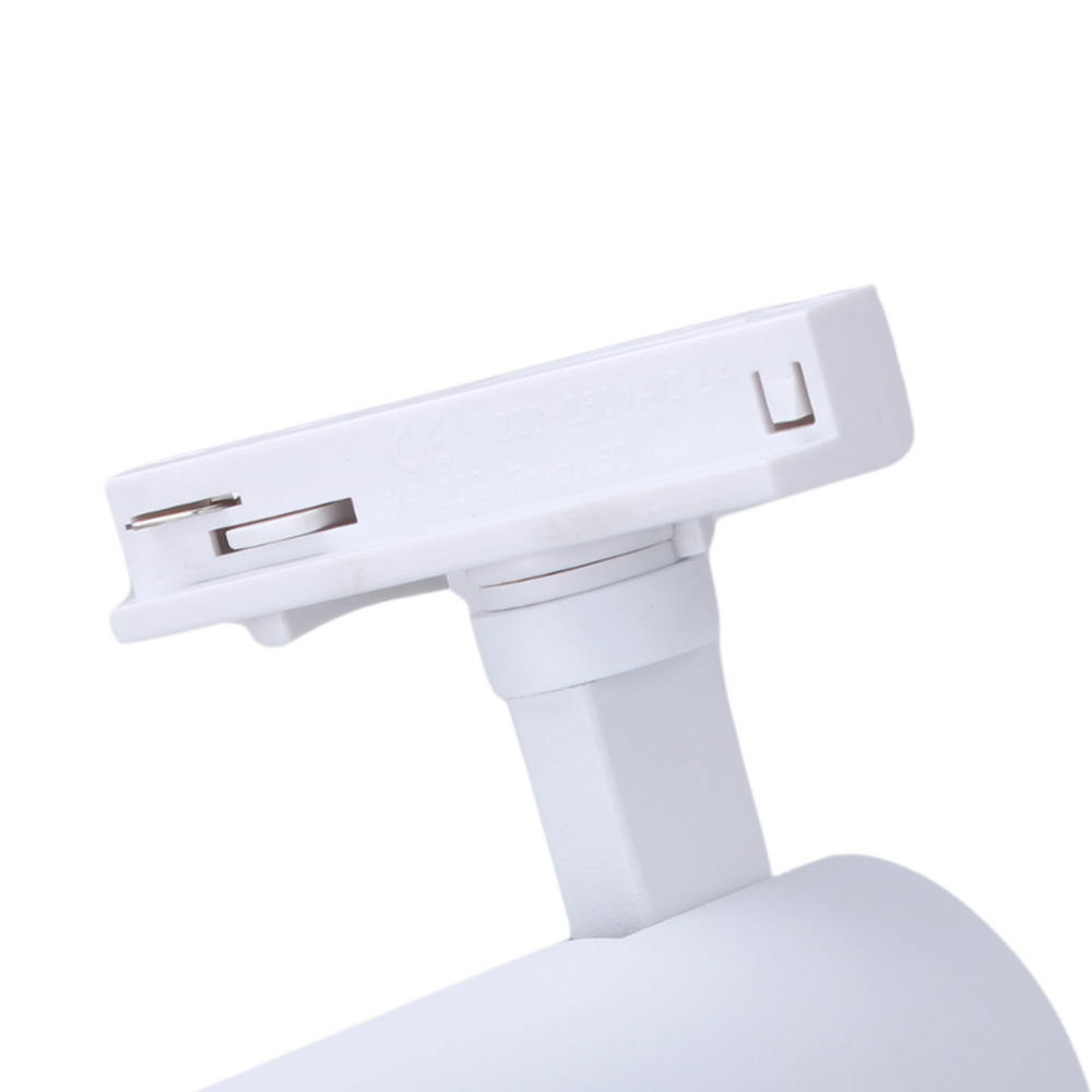 Qub Nova Spot sur rail – Monophasé – LED intégrée – Gradable – Éclairage sur rail – Blanc Qub Nova Spot sur rail – Monophasé – LED intégrée – Gradable – Éclairage sur rail – Blanc
