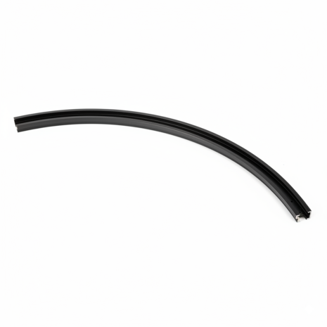 90° bent track rail for single-phase lighting – Black 90° bent track rail for single-phase lighting – Black