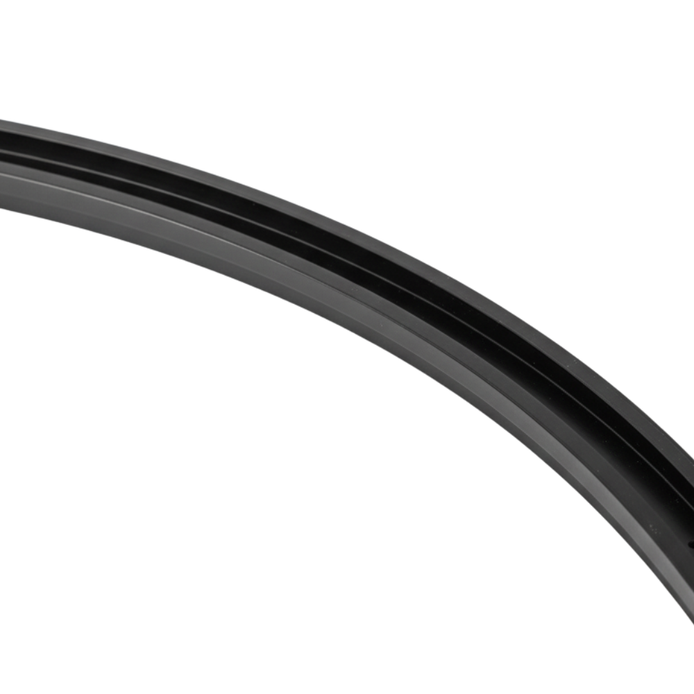 90° bent track rail for single-phase lighting – Black 90° bent track rail for single-phase lighting – Black