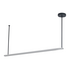 Suspension kit with power supply for 1 circuit, 3 circuit and magnetic track lighting – Black