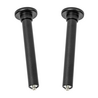 Suspension kit 10.6 cm for 1 circuit, 3 circuit and magnetic track lighting - Black