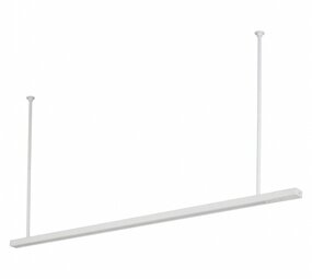 Suspension kit for 1 circuit, 3 circuit and magnetic track lighting - White