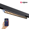 Qub Verstelbare Line Dots 18  - Magneet Railverlichting - 48V - Zwart - Zigbee