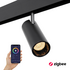 Line Single Railspot - Smart Zigbee - Magneet Railverlichting - 48V - Zwart