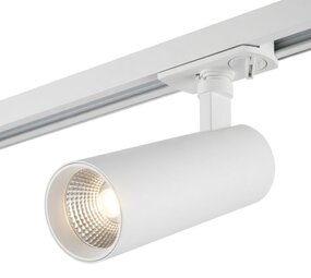 Qub Nova Track Spot – 1-phase - Integrated LED – Dimmable – White Qub Nova Track Spot – 1-phase - Integrated LED – Dimmable – White