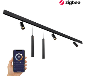 Qub Line Magnetrail - 3 Meter - 3x Railspot Single + 2x Pendant Lamp