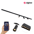 Line Magnet-Schiene - 3 Meter - 3x Railspot Single + 2x Railspot Dots 12 - Schwarz - Zigbee - Smart Beleuchtung Line Magnet-Schiene - 3 Meter - 3x Railspot Single + 2x Railspot Dots 12 - Schwarz - Zigbee - Smart Beleuchtung