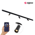 Line Magneetrail - 2 Meter - 3x Railspot Single - Zwart - Zigbee - Smart verlichting