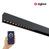 Qub Line Dots 12 - Magnetic Track Lighting - 48V - Black - Zigbee